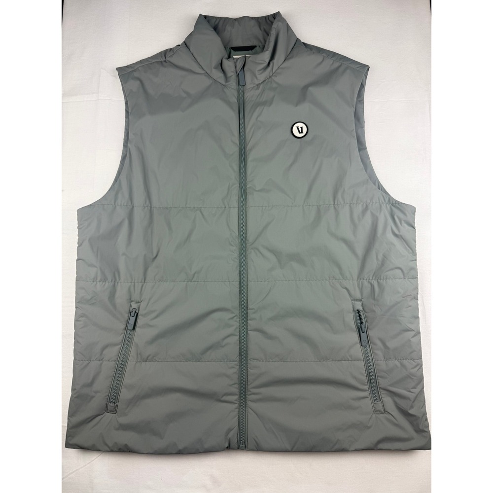Vuori Echo Insulated Vest 2.0 XL Green Primaloft Outdoors Gorpcore Jacket
